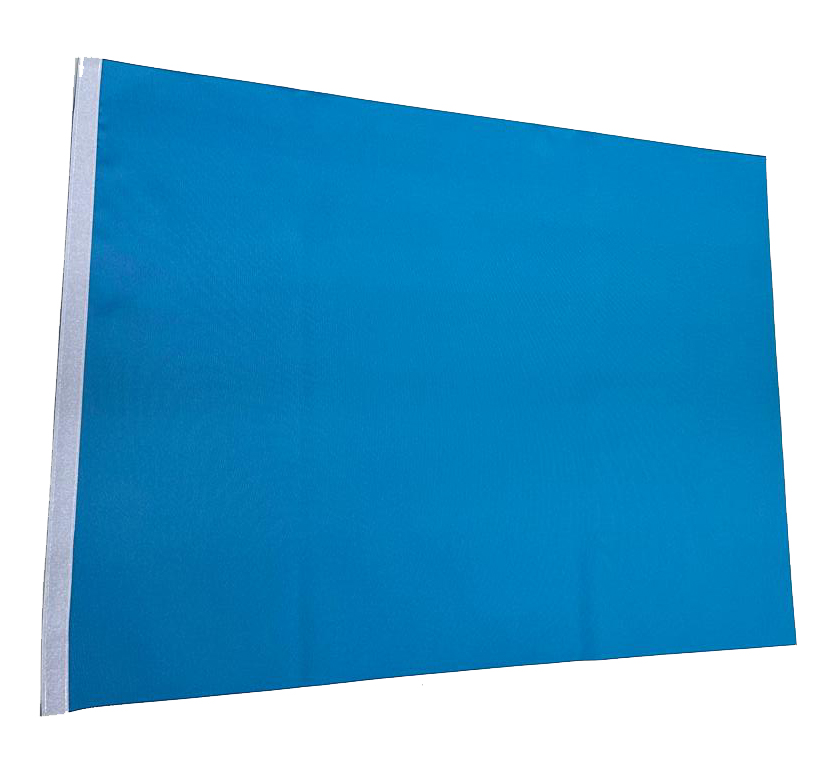 Image de Laugentuch blau 78 x 58 cm